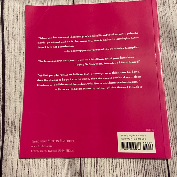 Signed paperback - girls think of everything - Picture 3 of 3